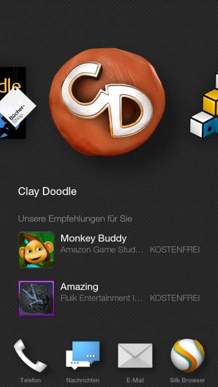 Amazon Fire Phone: Fire OS - Screenshots