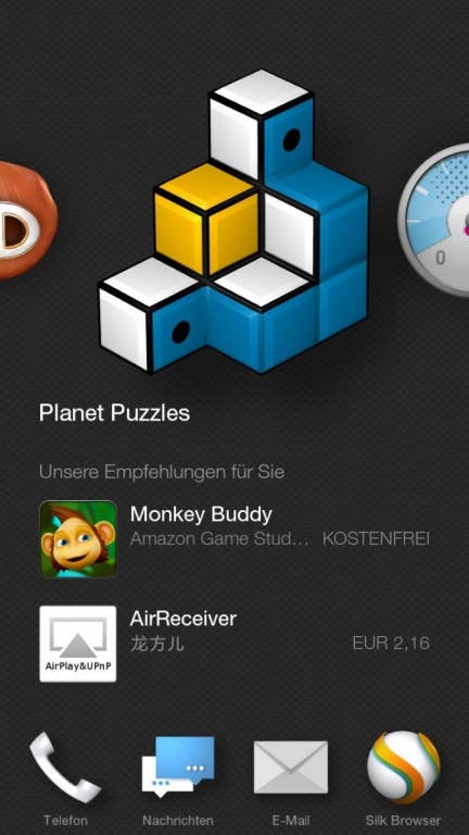 Amazon Fire Phone: Fire OS - Screenshots
