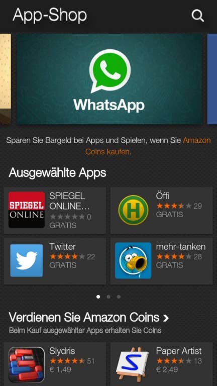 Amazon Fire Phone: Fire OS - Screenshots