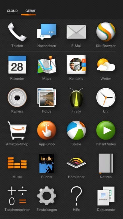 Amazon Fire Phone: Fire OS - Screenshots