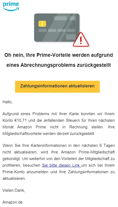 Betrug Amazon