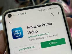 App von Prime Video auf Smartphone