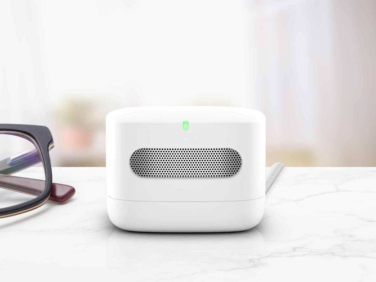 Amazon Smart Air Quality Monitor Nahaufnahme