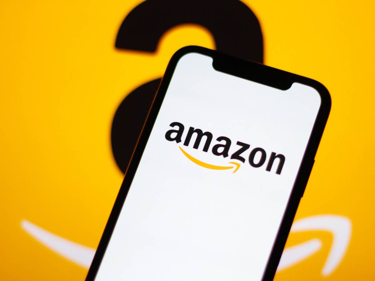 Amazon auf Smartphone