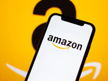 Amazon auf Smartphone