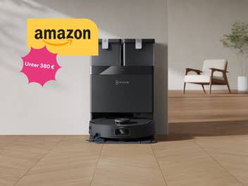 Amazon verkauft Ecovacs Saug-Wisch-Roboter mit All-in-One-Station für unter 380 Euro