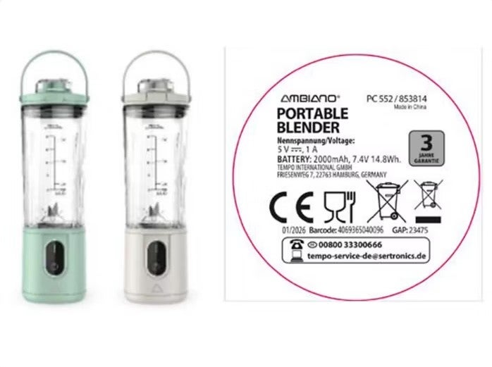 Aldi ruft Standmixer zurück
