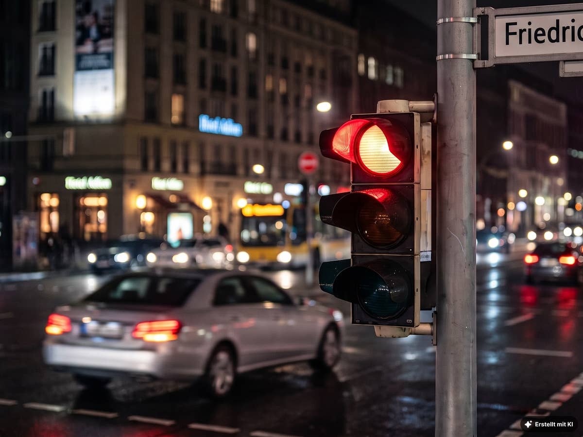 Bei Rot über die Ampel: Diese Regel kennt kaum jemand Ampel leuchtet rot