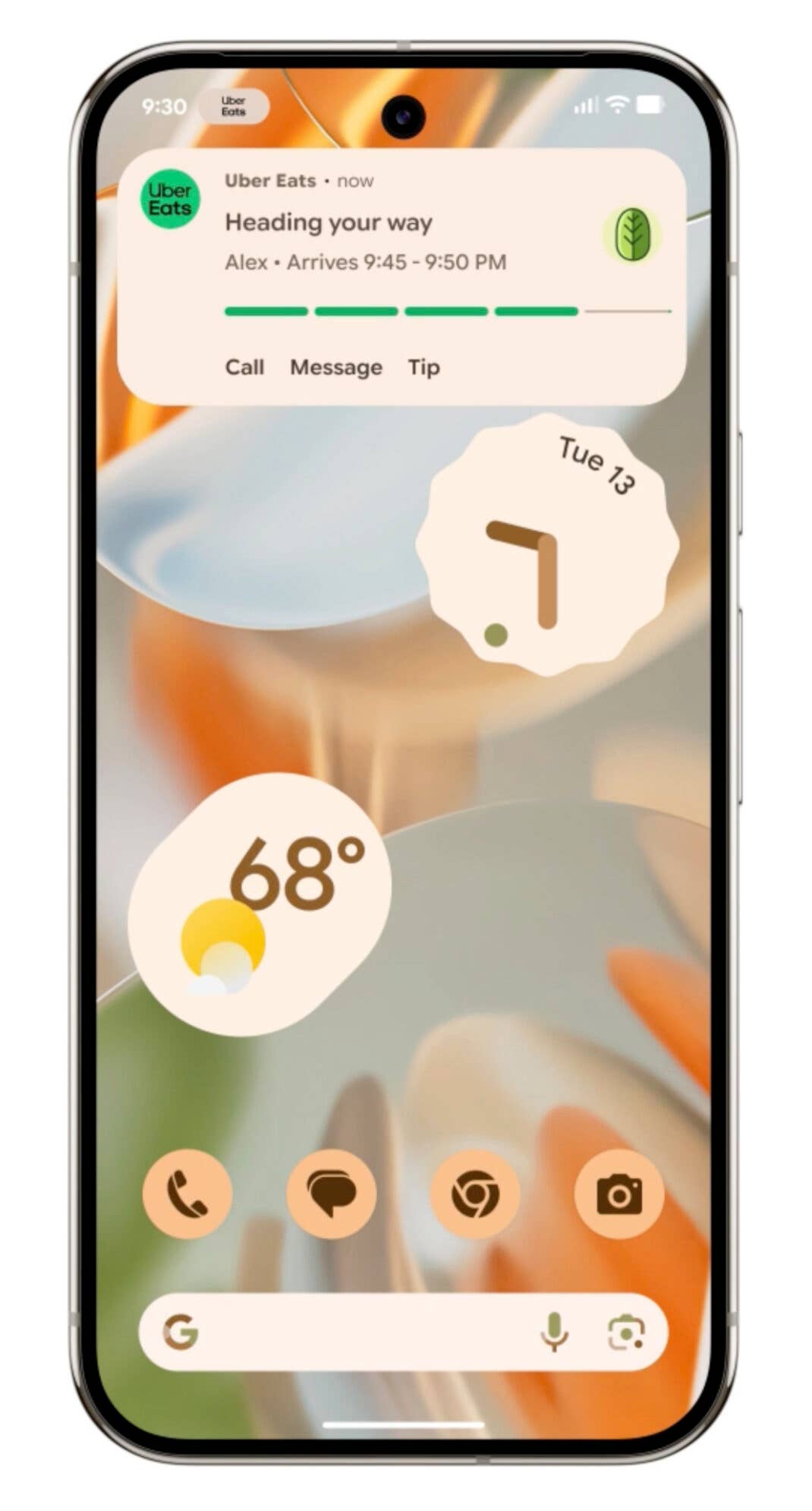 So sehen die neuen Live-Benachrichtigungen von Android 16 aus