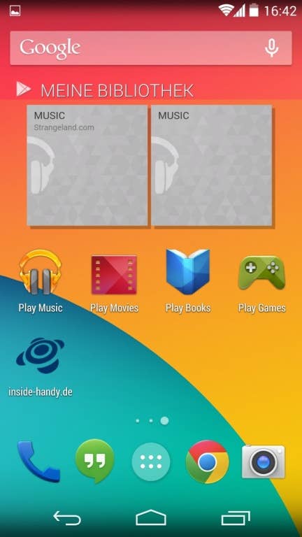 Android 4.4 (KitKat) auf dem Google Nexus 5