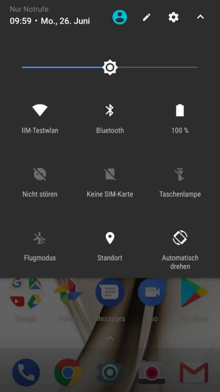 Android 7.1.1 auf dem BQ Aquaris X Pro