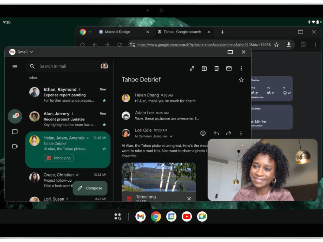 Google: Android 15 Desktop Windowing