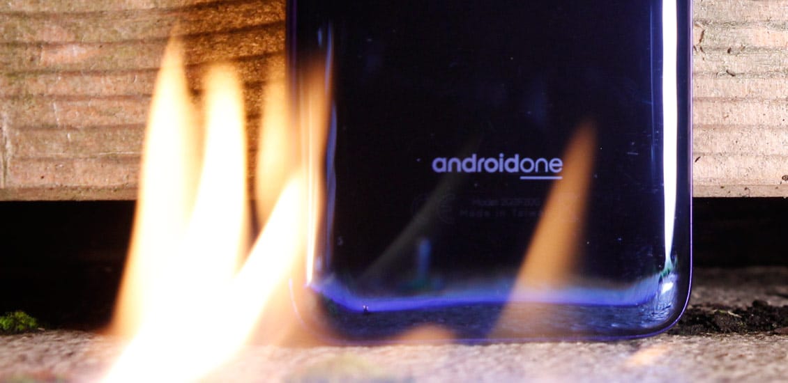 Android One Branding auf dem HTC U11 life