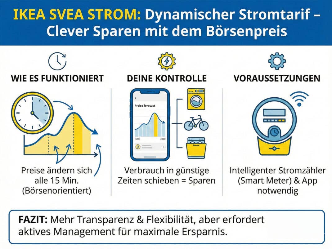 Die wichtigsten Infos zu Svea Strom im Überblick