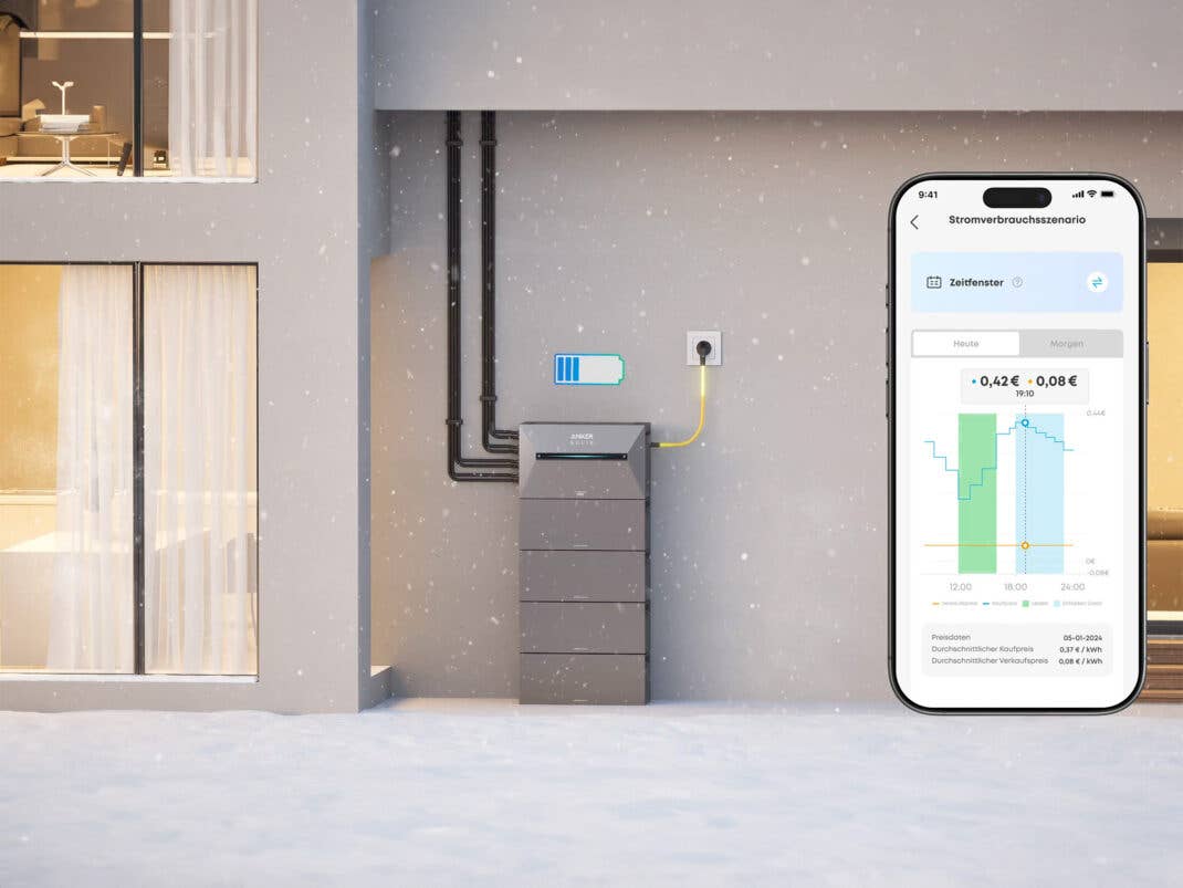 Anker Solix 3 Pro arbeitet mit Anker Intelligence und dynamischen Stromtarifen.