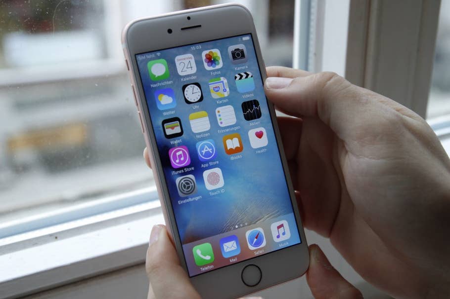 Apple 3D-Touch im iPhone 6s beim Hands-On von inside.handy.de