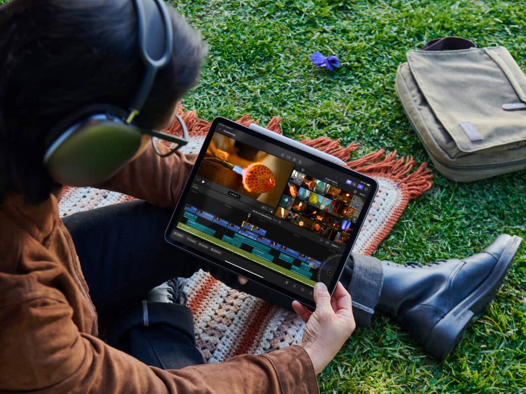 Final Cut Pro läuft auch auf dem iPad