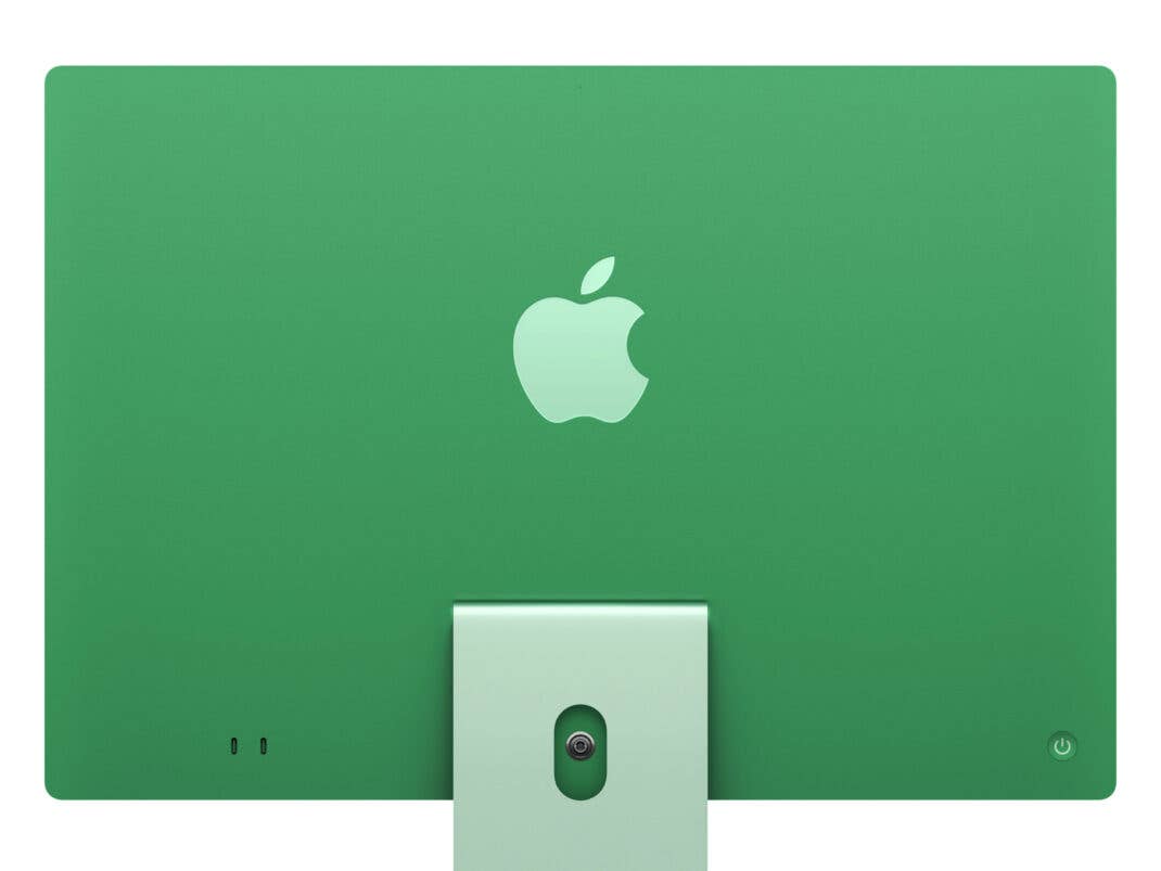 Apples neuer iMac in grün