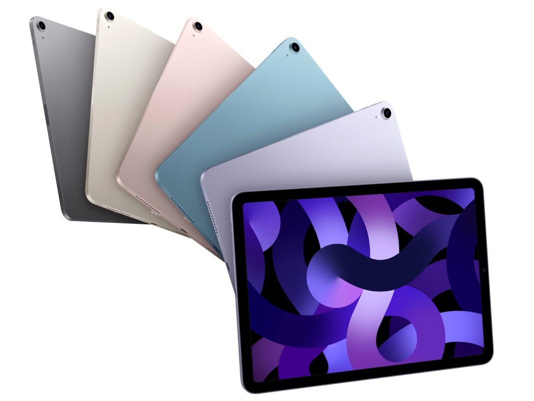 Die neuen Farben des iPad Air 5