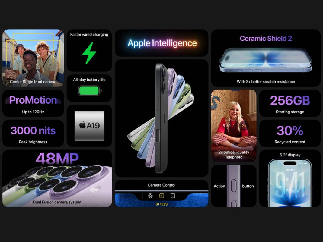 Die Funktionen des neuen Apple iPhone 17
