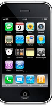 Apple iPhone 3G Datenblatt - Foto des Apple iPhone 3G