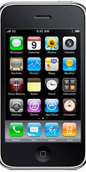 Apple iPhone 3GS Datenblatt - Foto des Apple iPhone 3GS