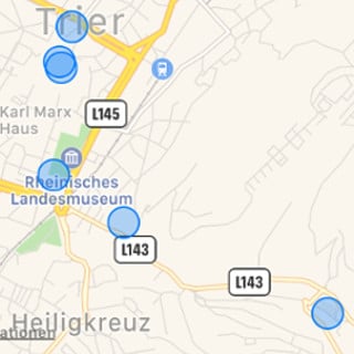 Apple, iPhone, 7, Karten, Standort, Ortung, Ortungsdienste, Trier, besuchte Orte, Screenshot