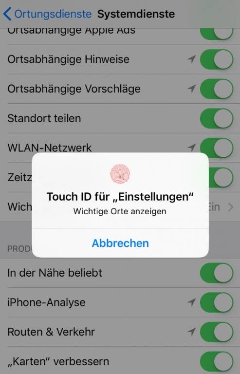 Apple iPhone: Die geheime Karte
