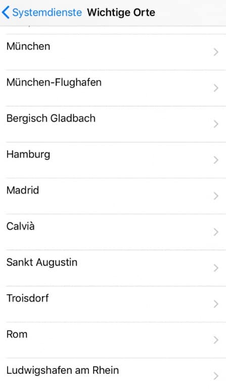 Apple iPhone: Die geheime Karte
