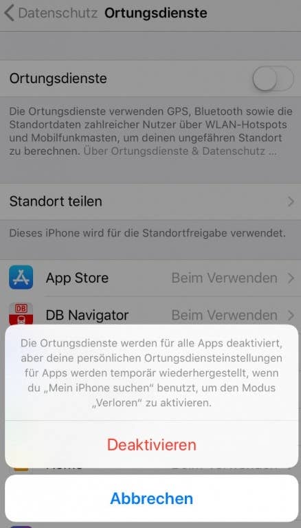 Apple iPhone: Die geheime Karte