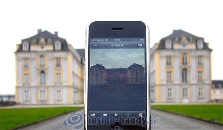 Apple iPhone: Foto Schloss