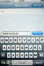 Apple iPhone: neue SMS