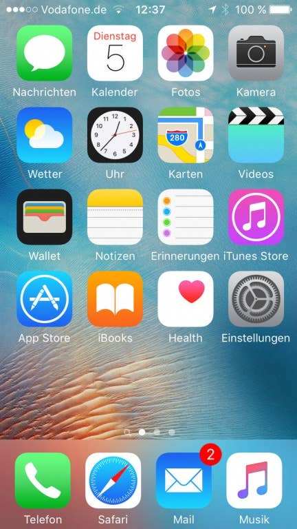 Apple iPhone SE: Screenshots