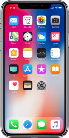 Apple iPhone X Datenblatt - Foto des Apple iPhone X