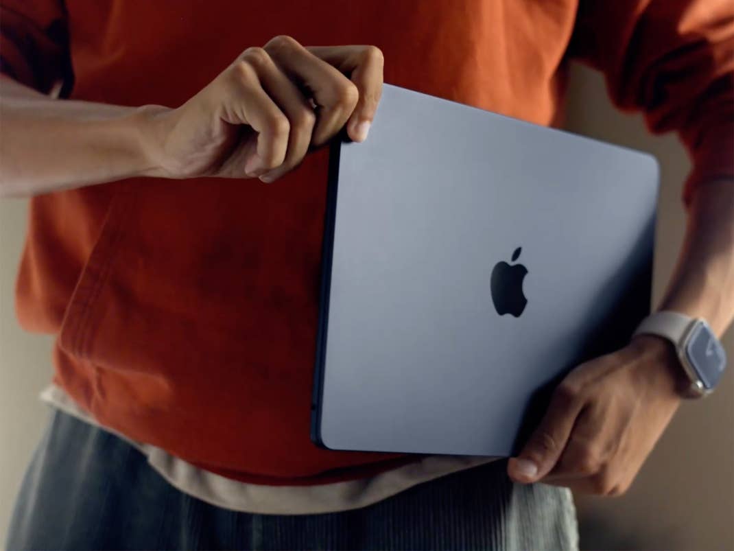 Das MacBook Air mit M2-Chip
