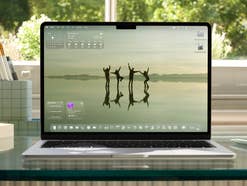 macOS 26 auf einem MacBook