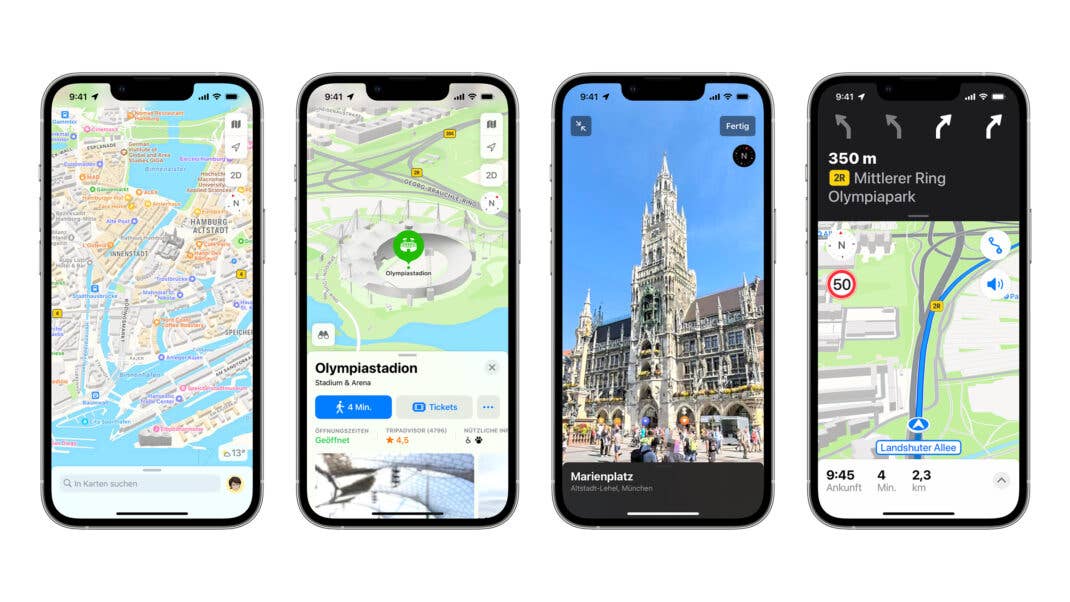 Die neuen Features in Apples Karten-App