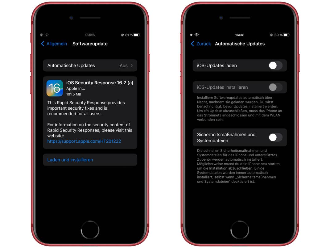 Apple Rapid Security Response