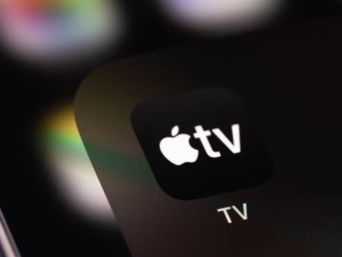 Apple TV App auf einem Smartphone