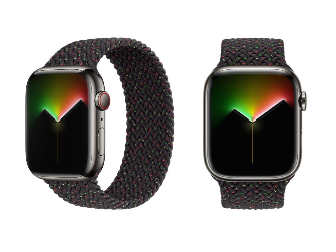 Das neue „Black Unity“-Armband für die Apple Watch.