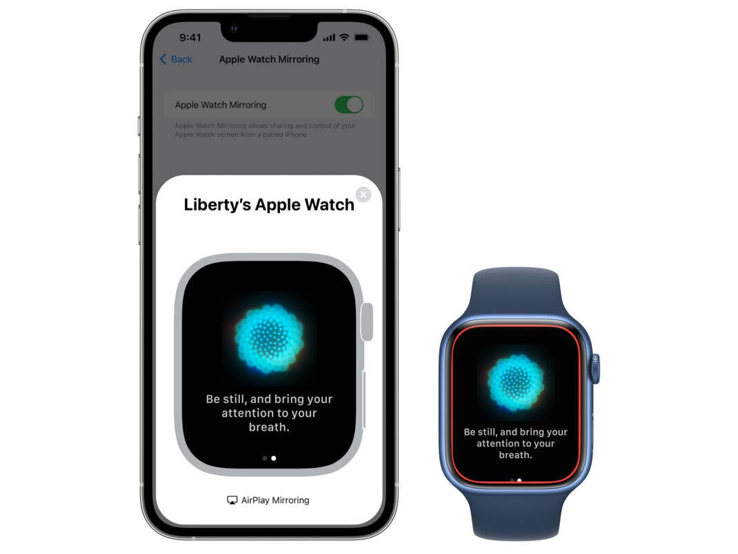 „Apple Watch Mirroring“ erlaubt die Steuerung der Apple Watch von dem gekoppelten iPhone