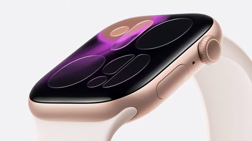 Nahaufnahme einer Apple Watch 11