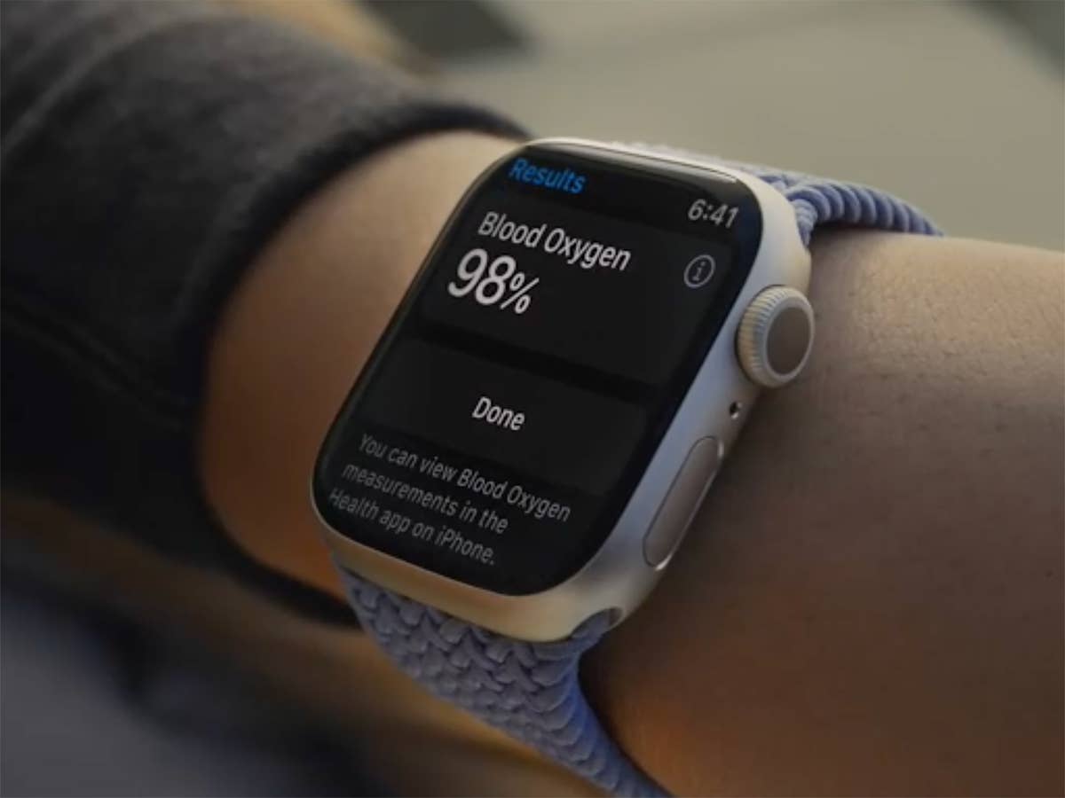 Die Apple Watch Series 7 kann den Sauerstoffgehalt im Blut messen
