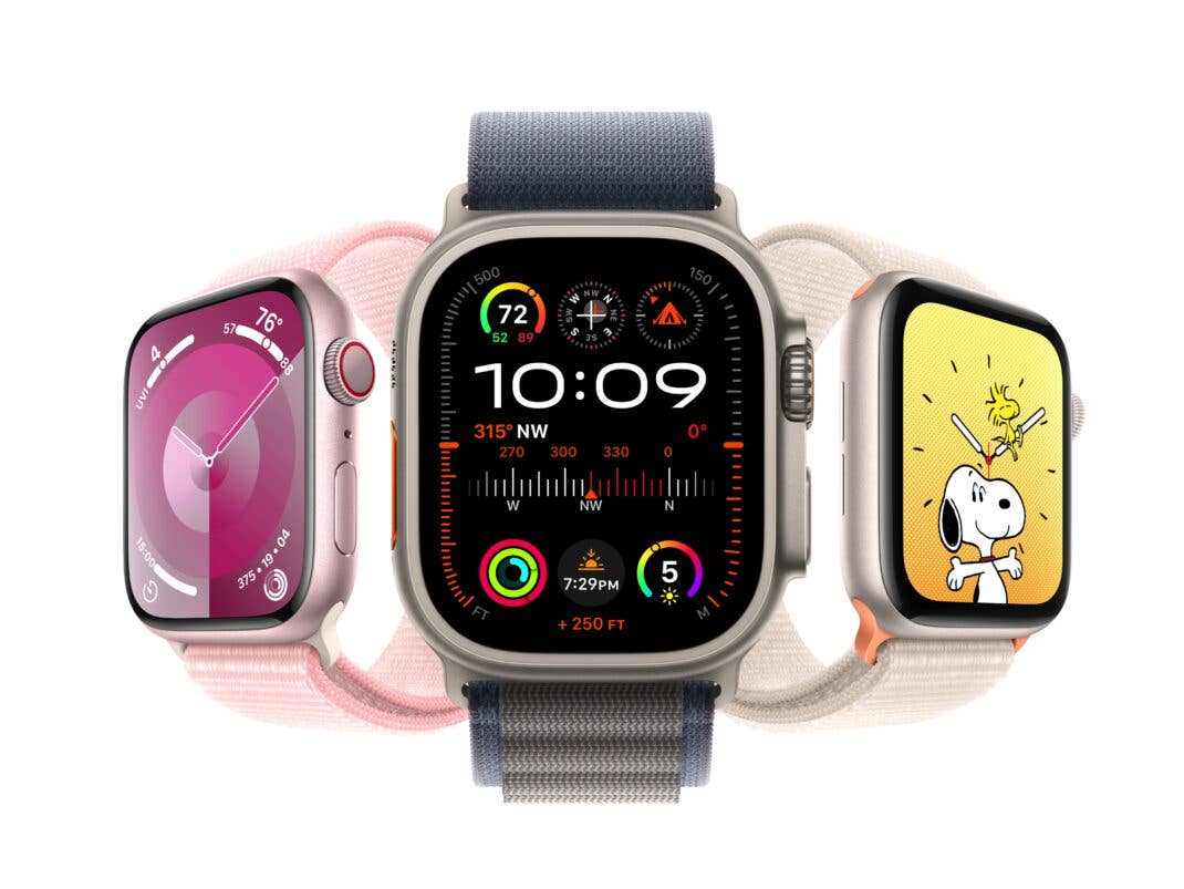 Die aktuelle Apple-Watch-Familie