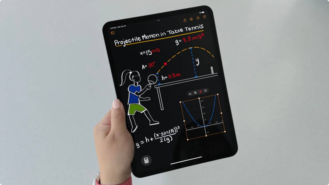 Math Notes erweitern den Taschenrechner in iPadOS 18