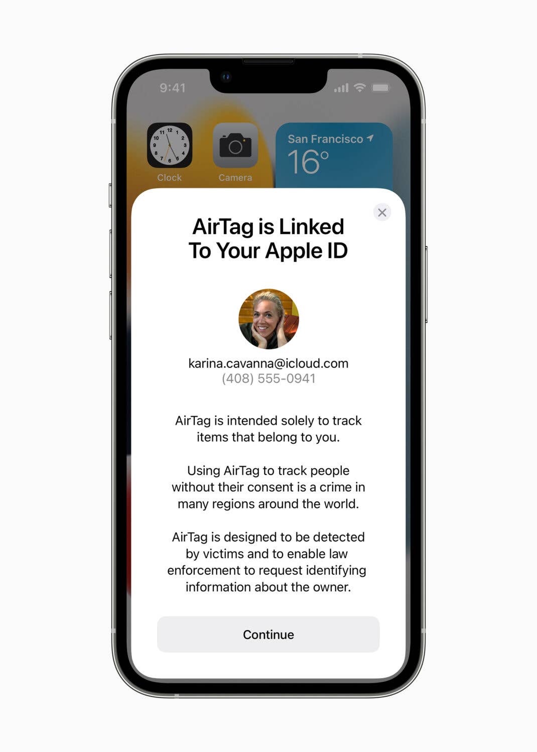 Beim ersten Einrichten von AirTags macht Apple in Zukunft deutlicher auf die Verknüpfung deiner Apple ID mit dem Zubehör aufmerksam