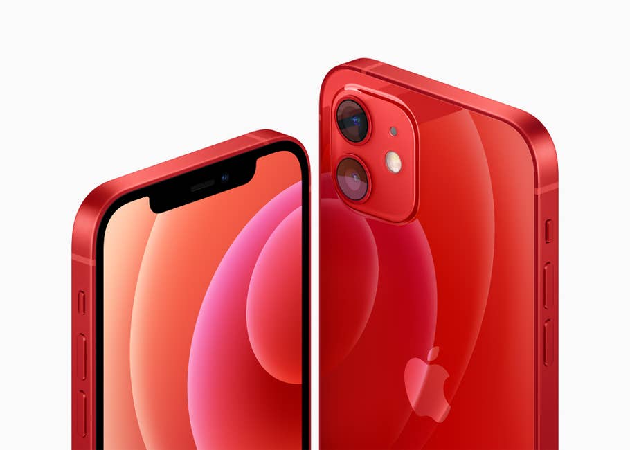 Apple iPhone 12 Mini in Rot