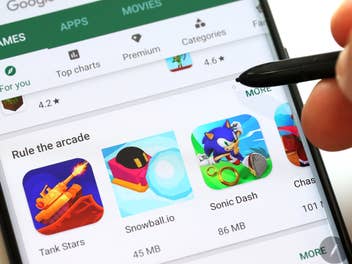 Apps auf einem Android-Smartphone