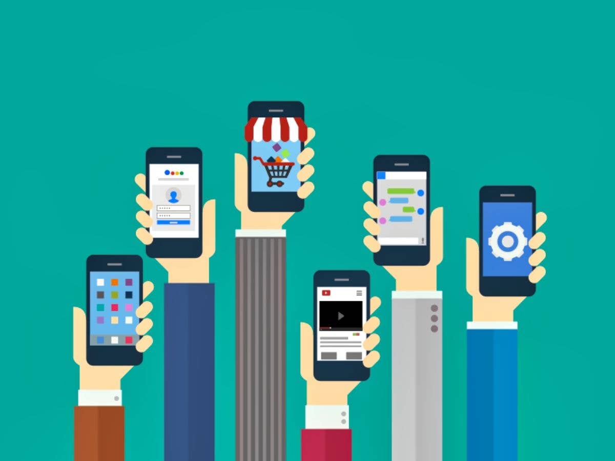 Apps installieren ohne PlayStore Stockfoto