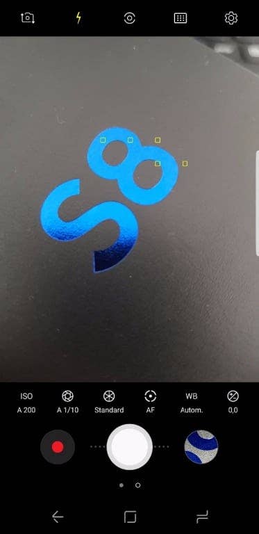 Apps und Software: Die Kamera App im Galaxy S8